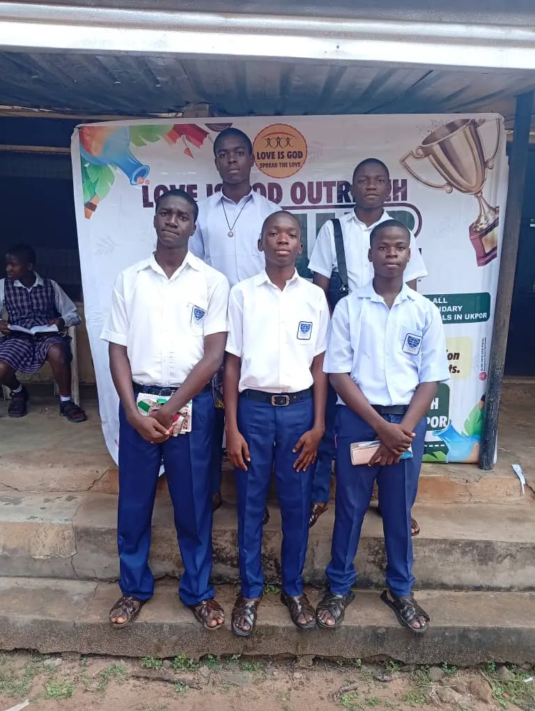 Love is God Outreach Inter-Secondary School Quiz Competition, Ukpor